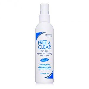 6. Free & Clear Hairspray, Firm Hold