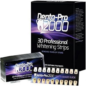 7. DentaPro2000, At Home Professional Teeth Whitening Strips