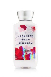 8. Bath & Body Works Shea & Vitamin E Lotion Japanese Cherry Blossom