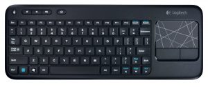 1. Logitech Wireless Touch Keyboard K400 with Built-In Multi-Touch Touchpad