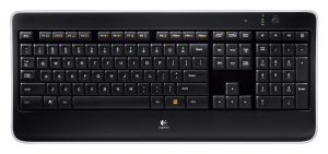 3. Logitech Wireless Illuminated Keyboard K800, Wireless Keyboard